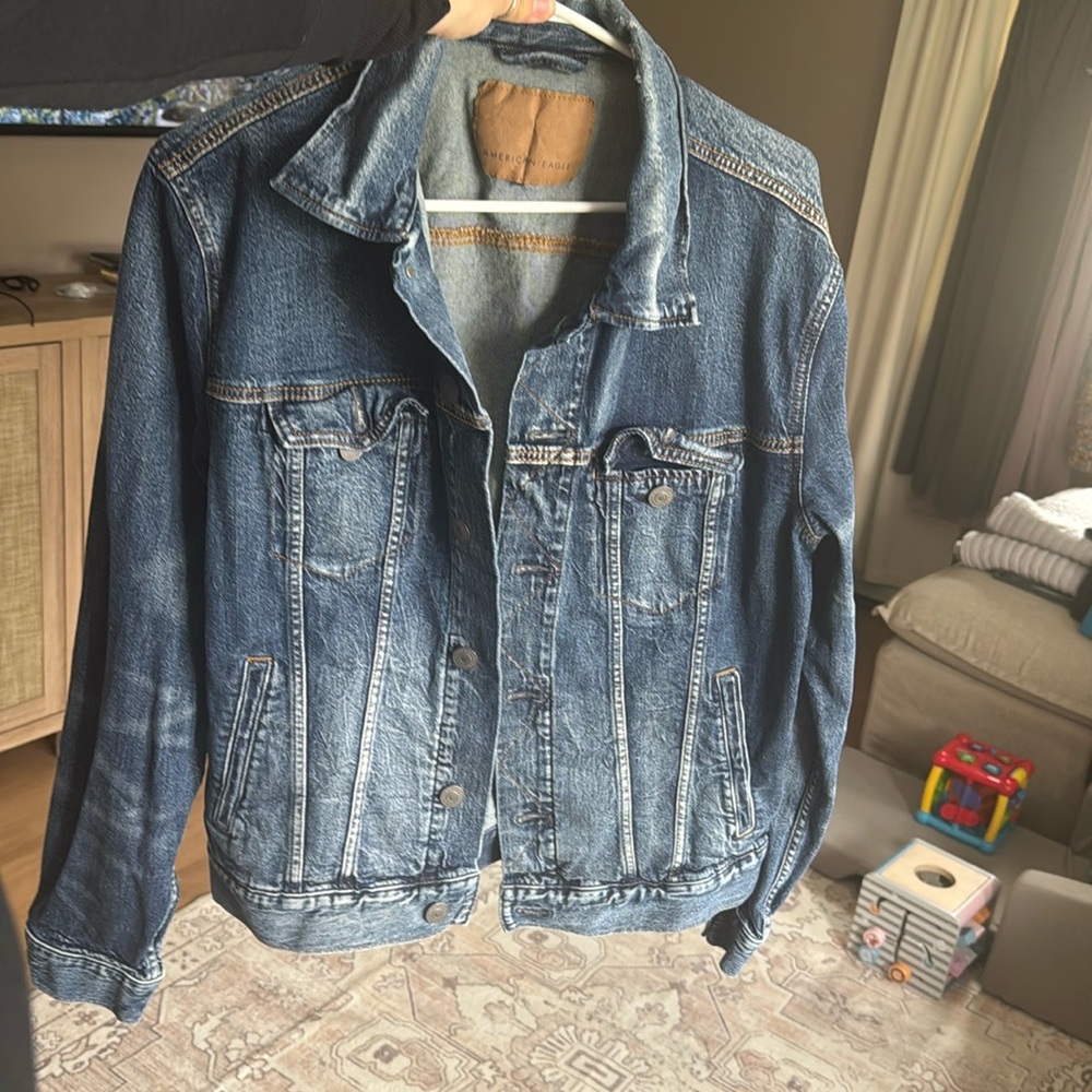American Eagle Outfitters • Blue Denim Jean Jacket